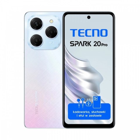 Smartfon Spark 20 PRO KJ6 256+8 Frosty Ivory