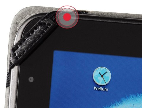 Hama Uniwersalne etui tablet 7' strap Beżowy