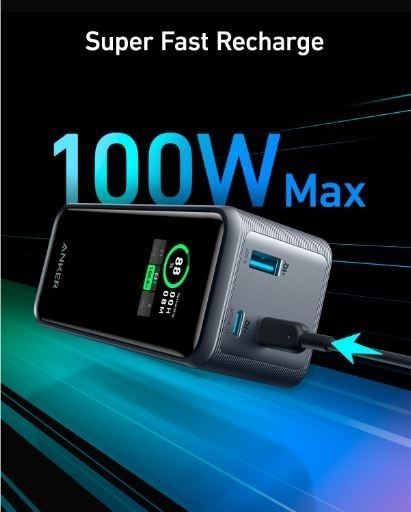 Powerbank Prime 20000 mAh 200W USB-C x 2 USB-A x 1