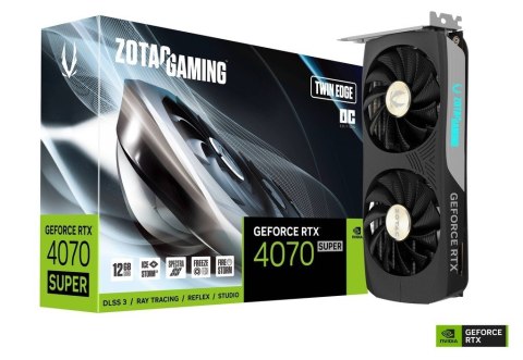 Karta graficzna GeForce RTX 4070 SUPER TWIN EDGE OC 12GB GDDRX6 192bit