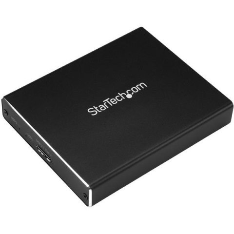 StarTech.com SM22BU31C3R obudowa do dysków twardych Obudowa SSD Czarny M.2