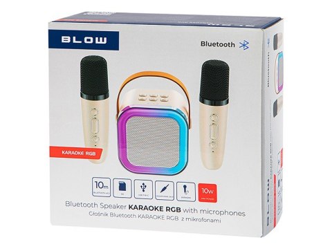 Głośnik Bluetooth Karaoke RGB