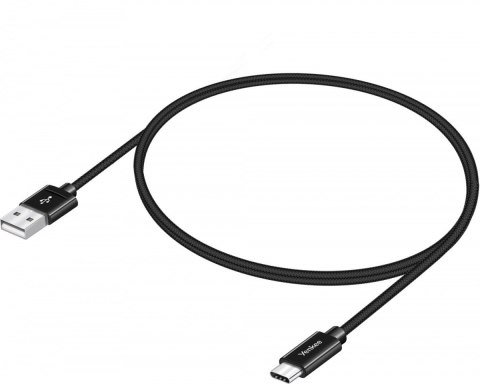 Kabel USB A 2.0 / USB C transfer danych 480Mb/s /3A