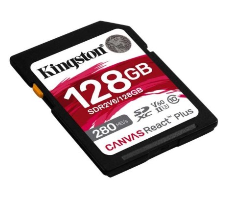 Karta pamięci SD 128GB React Plus 280/100/MB/s U3 V60