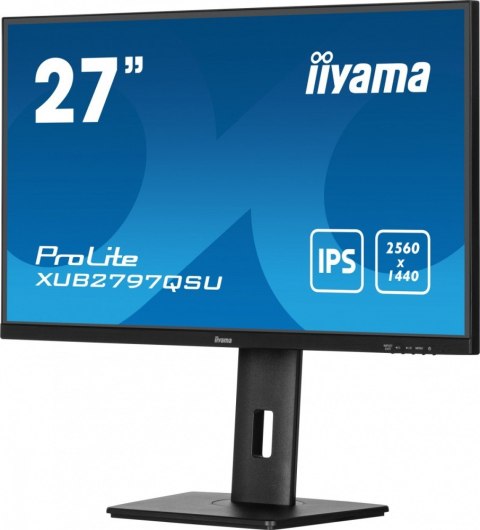 Monitor 27 cali XUB2797QSU-B1 IPS,HDMI,DP,100Hz,QHD,HAS(150mm),1ms, 2xUSB(3.2),2x2W,ADAPTIVE SYNC,FlickerFree