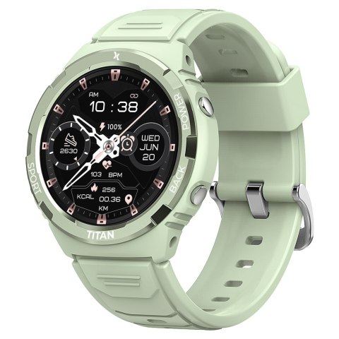 Smartwatch FW100 Titan Valkiria Mietowy