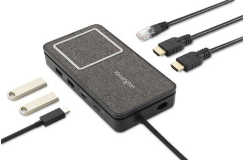 Stacja dokująca SD1700p USB-C Dual 4K portable Qi