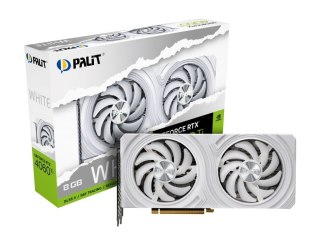 Karta graficzna GeForce RTX 4060 Ti 8GB GDDR6 128bit 3DP biała