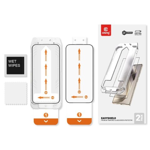 Szkło hartowane EasyShield 2-Pack - Samsung Galaxy S24 Ultra (2 sztuki)