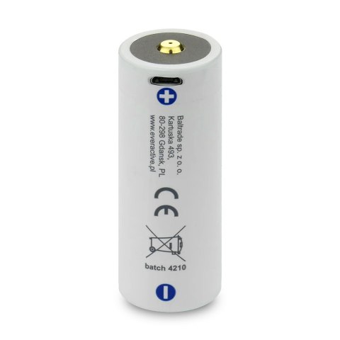 Akumulator 26650 3,7V Li-ion 5200 mAh micro USB