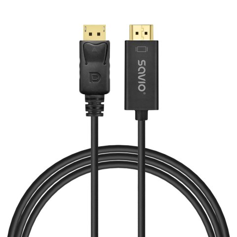 Kabel Display Port do HDMI 1,5m, CL-183