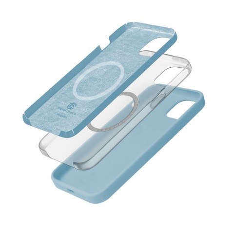 Etui Color Cover Magnetic - iPhone 15 MagSafe Niebieskie