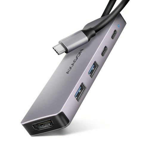 HMC-5H60 2xUSB-A HDMI4K 1x USB-C PD100W USB-C