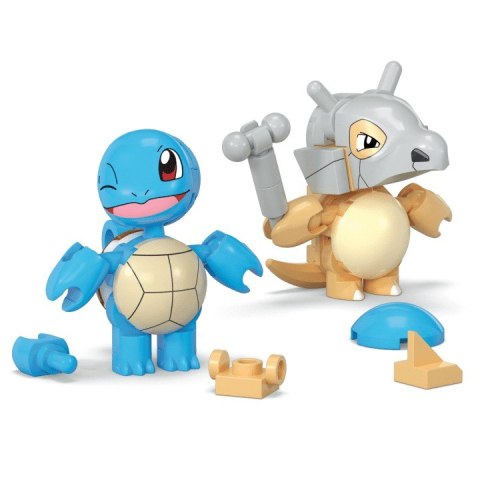 Klocki Mega Pokemon 45 elementów Squirtle i Cubone