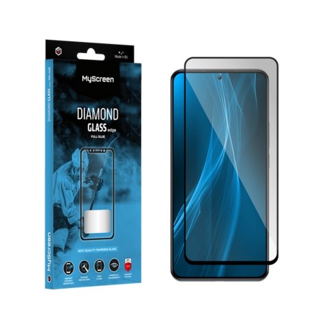 Szkło hartowane Diamond Glass Lite Full Glue iPhone 16 6,1"