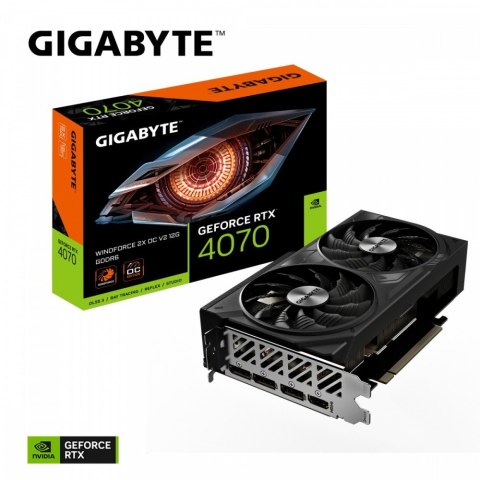 Karta graficzna GeForce RTX 4070 WINDFORCE 2X OC V2 12GB GDDR6 192bit