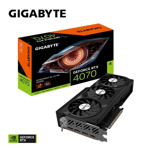 Karta graficzna GeForce RTX 4070 WINDFORCE OC V2 12GB GDDR6 192bit