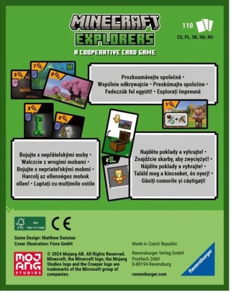 Gra karciana Minecraft Explorers