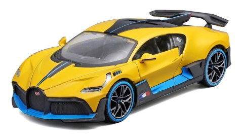 Model kompozytowy Bugatti Divo 1/24 żółty