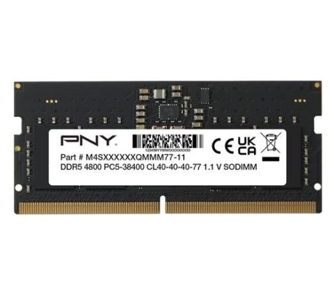 Pamięć do notebooka 16GB DDR5 SODIMM 4800 MN16GSD54800-BLK