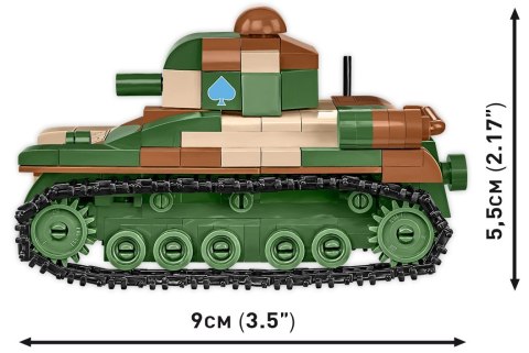 Klocki WWII Renault R-35 258 klocków