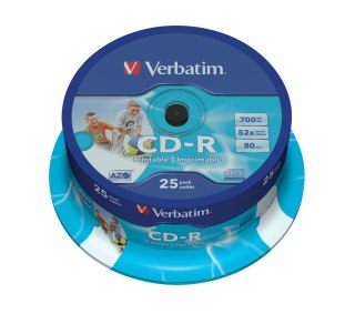 CD-R 52x 700MB 25P CB Printable 43439