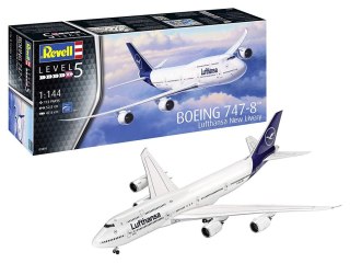 Model plastikowy Boeing 747-8 Lufthansa nowy