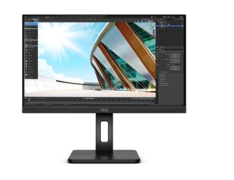 Monitor 27P2Q 27 cali IPS DVI HDMI DP USB Pivot