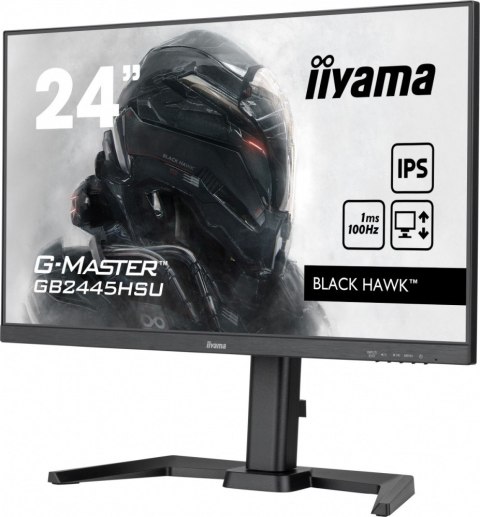 Monitor G-Master 23.8 cala GB2445HSU-B1 IPS,FHD,100Hz,1ms,2xUSB,HDMI,DP,2x2W, FreeSync,HAS(150mm)