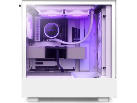 Obudowa H5 Flow RGB z oknem Biała