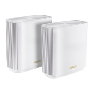 ASUS ZenWiFi AX (XT9) AX7800 2er Set Weiß Tri-band (2.4 GHz/5 GHz/5 GHz) Wi-Fi 6 (802.11ax) Biały 4 Wewnętrzne