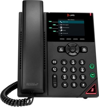 Poly VVX 250 4-Line IP Phone and PoE-enabled No localization