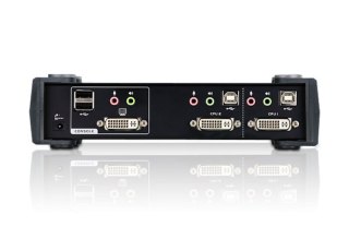 Przełącznik KVMP USB DVI/Audio CS-1762A