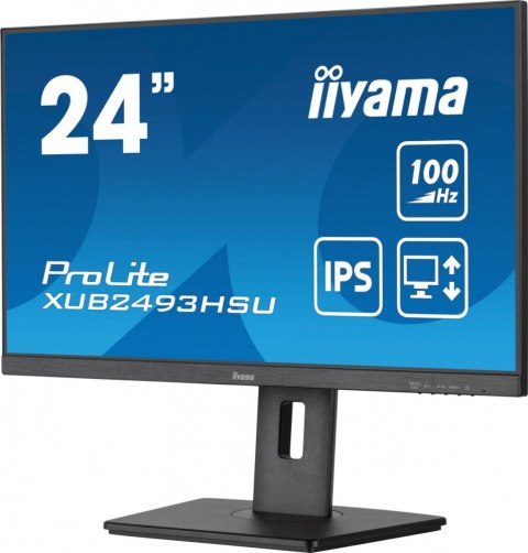 Monitor 23.8 cala XUB2493HSU-B6 IPS.HDMI.DP.2x2W.USBx2.SLIM.HAS(150mm)