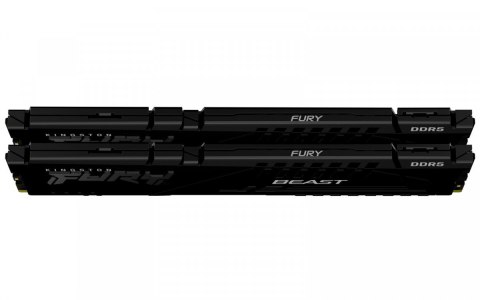 Pamięć DDR5 Fury Beast 64GB(2*32GB)/6000 CL30 EXPO czarna