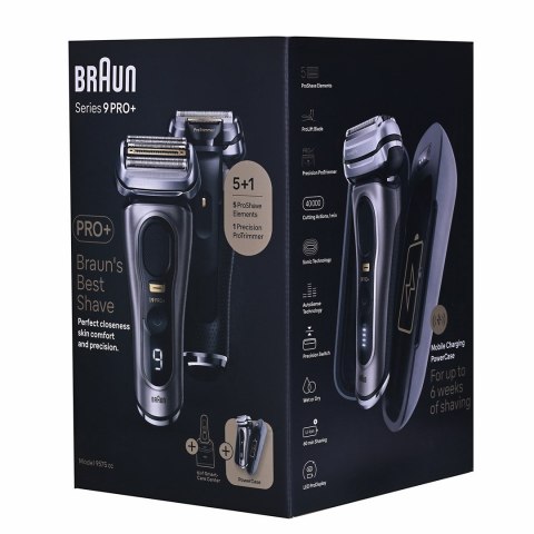 Braun Golarka Series 9 Pro+ 9577cc srebrny