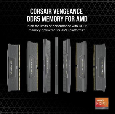 Pamięć DDR5 Vengeance 32GB/6000 (2*16GB) CL30 AMD EXPO & Intel XMP