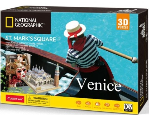 Puzzle 3D National Geographic - Wenecja