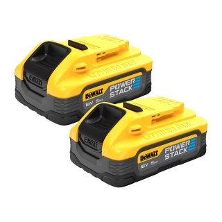 2x Akumulator 18V Powerstack 5Ah DeWALT DCBP518H2