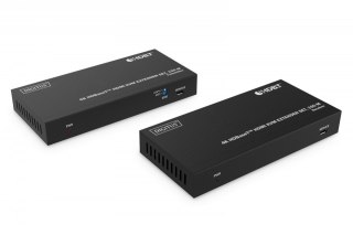 Przedłużacz/Extender HDMI 4K 60Hz 150m po skrętce Cat.6A/7/8 HDBaseT HDCP2.2 IR EDID PoC, zestaw