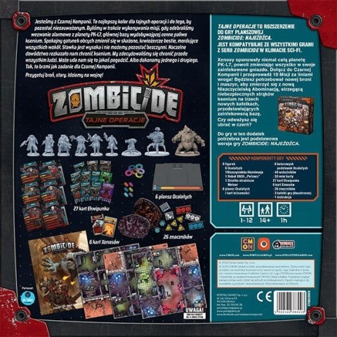 Gra Zombicide Najeźdzca-Tajne Operacje