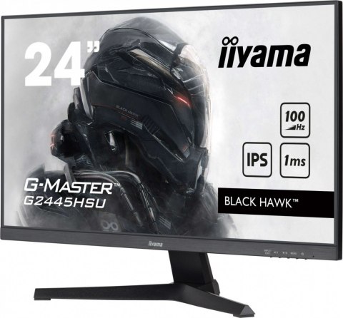 Monitor 23,8 cala G2445HSU-B2 IPS, FHD, 100Hz, 1ms, 2xUSB, 300cd