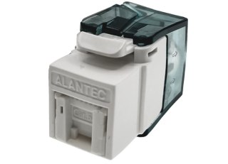 Alantec-Moduł keystone RJ45 beznarzędziowy UTP kat.6 - badanie jakości INTERTEK (USA) - PODWYŻSZONE PARAMETRY TRANSMISYJNE