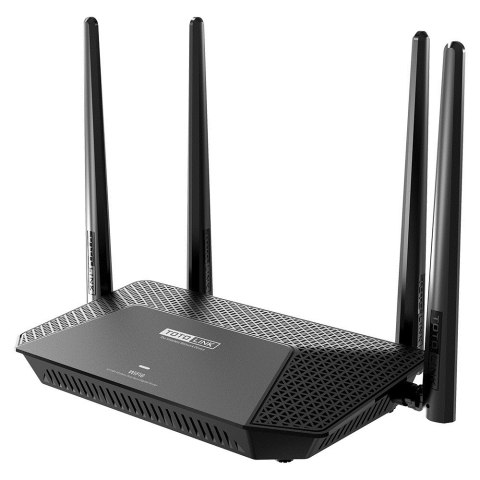 TOTOLINK X2000R router bezprzewodowy Gigabit Ethernet Dual-band (2.4 GHz/5 GHz) Czarny