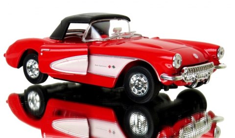 WELLY 1957 CHEVROLET CORVETTE 1:24 SAMOCHÓD KOLEKCJONERSKI