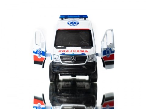 WELLY MERCEDES BENZ SPRINTER AMBULANS 1:34 SAMOCHÓD