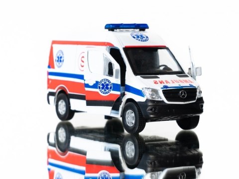 WELLY MERCEDES BENZ SPRINTER AMBULANS 1:34 SAMOCHÓD