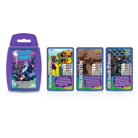 TOP TRUMPS GRA KARCIANA NIEOFICJALNY PRZEWODNIK PO FORTNITE