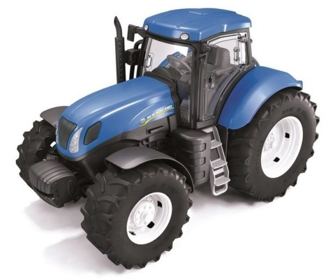 DUŻY TRAKTOR NEW HOLLAND OTWIERANE DRZWI 1:16 #G3