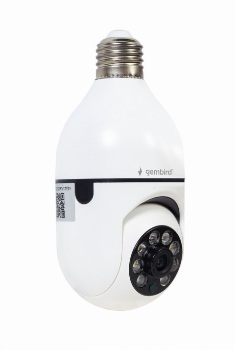 Gembird TSL-CAM-WRHD-01 Inteligentna obrotowa kamera Wi-Fi, E27, 1080p